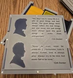 Dr. Who MTG Commander Deck Box: Collectible Card Case