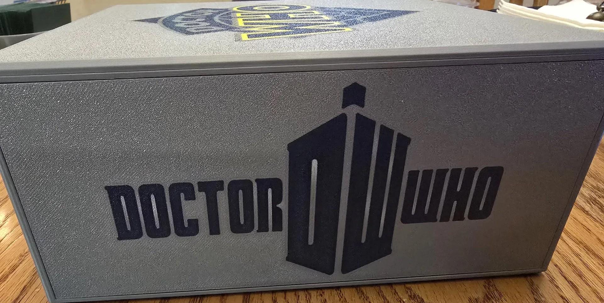 Dr. Who MTG Commander Deck Box: Collectible Card Case