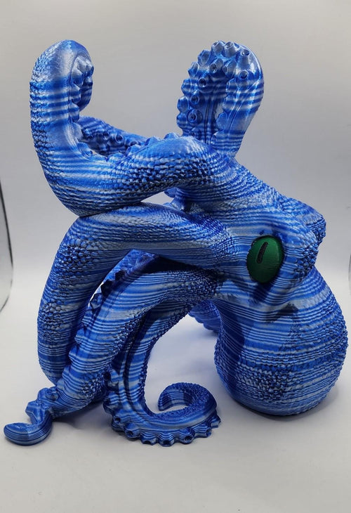 3D Printed Octopus Wine Holder, Eco-Friendly PLA Plastic