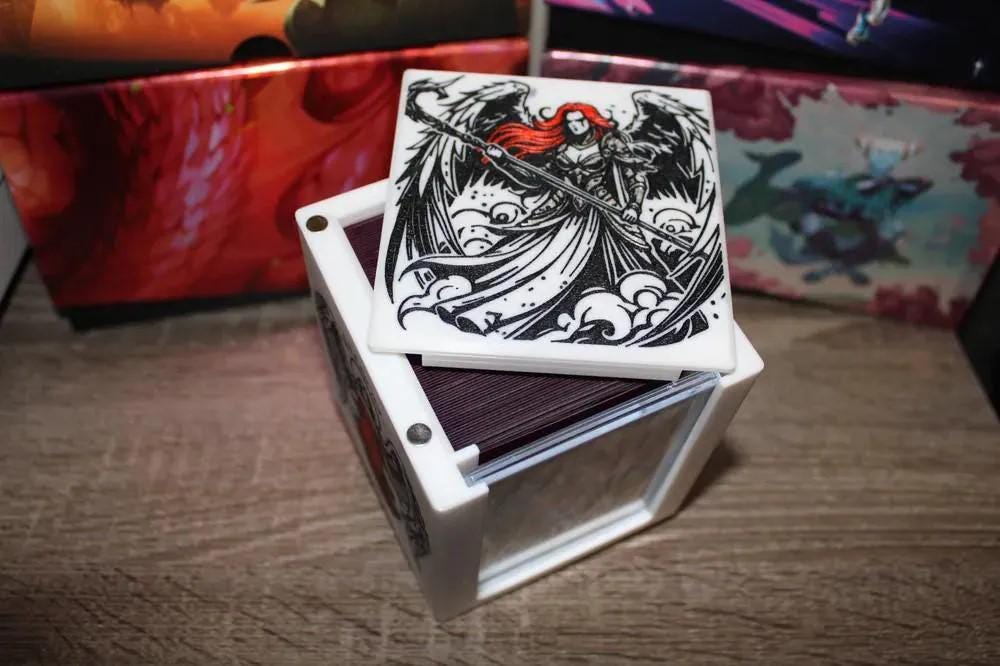 Kaalia Themed MTG Commander Deck Box, Card Case