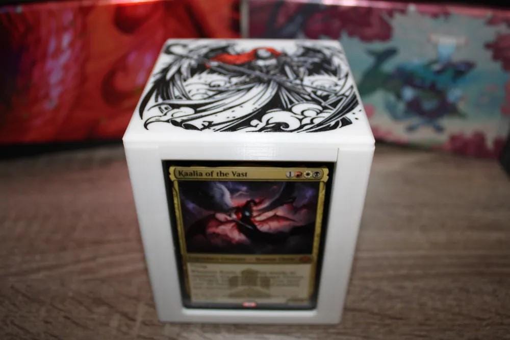 Kaalia Themed MTG Commander Deck Box, Card Case