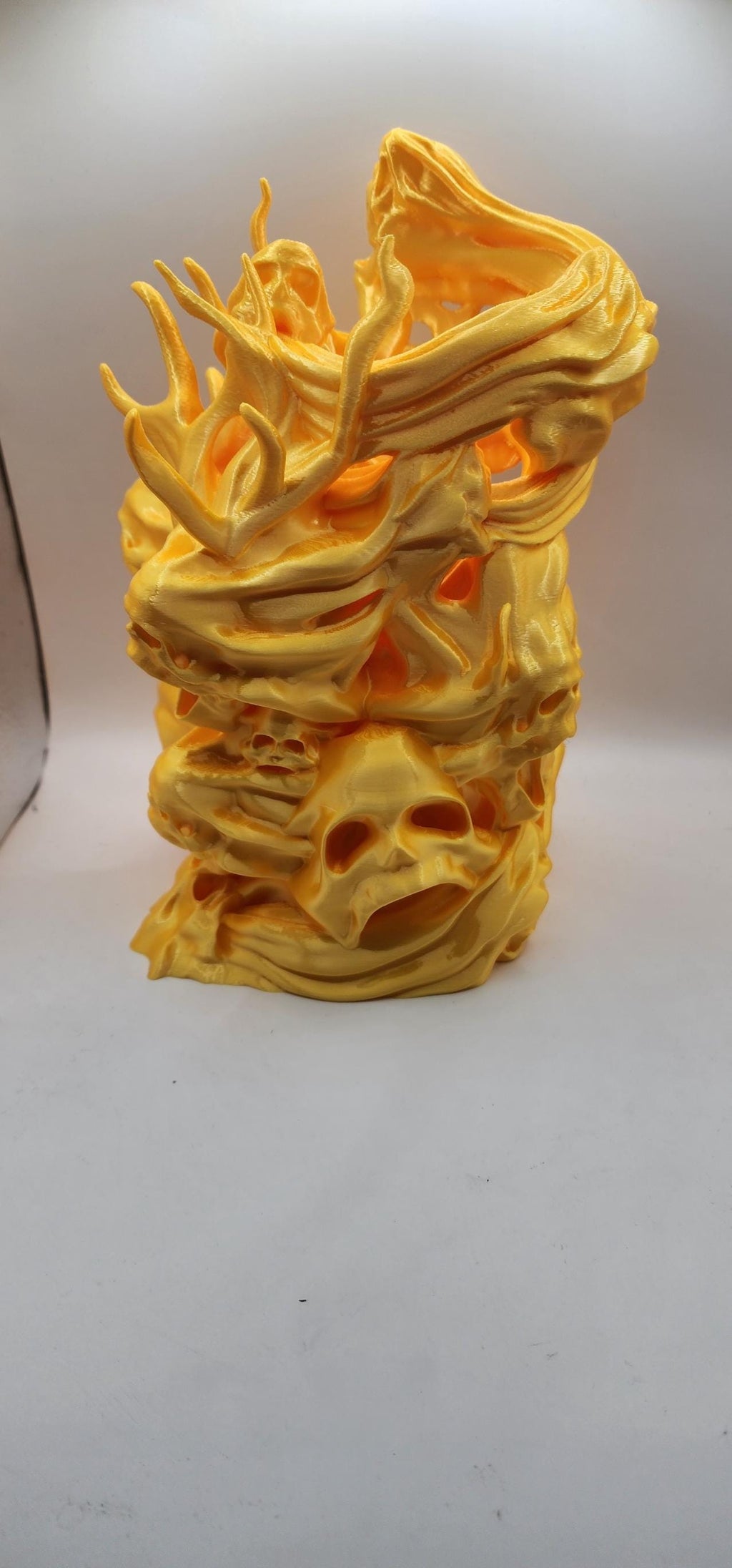 3D Printed Skull Dice Tower, RPG Board Games