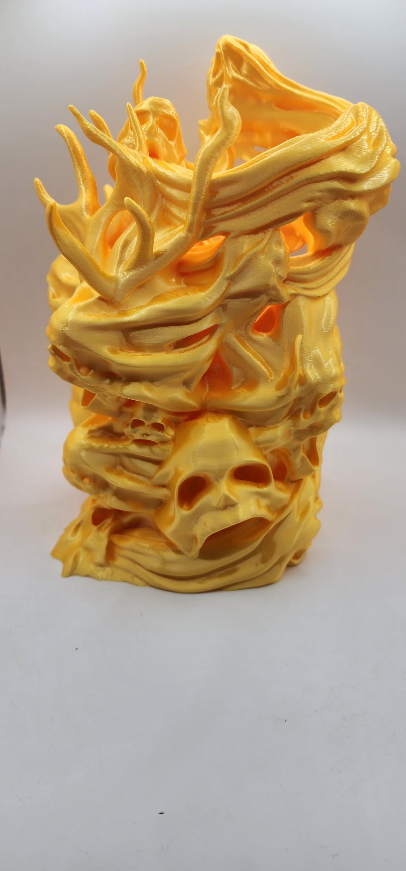 3D Printed Skull Dice Tower, RPG Board Games