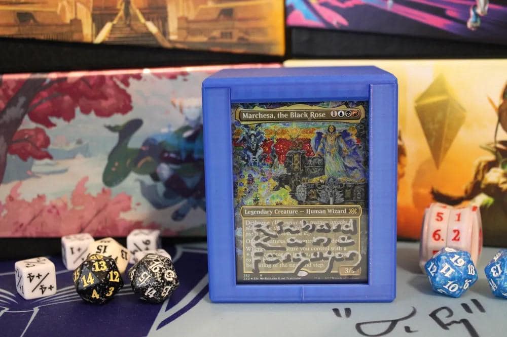MTG Commander Deck Box, Magnetic Closure PlaIn NO DESIGN