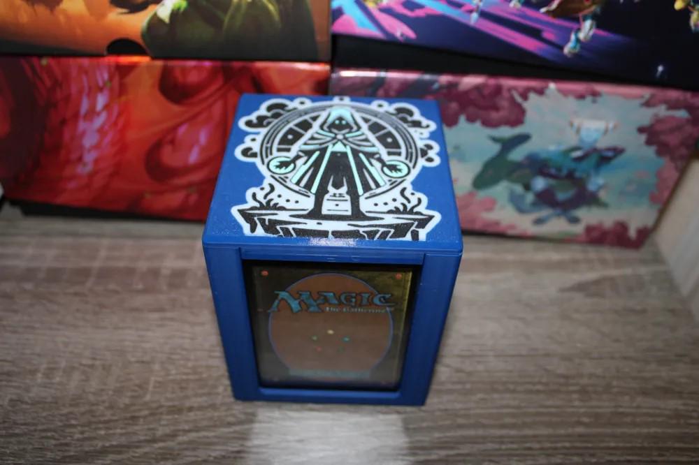 Jace Beleren MTG Commander Deck Box, Magnetic Card Case