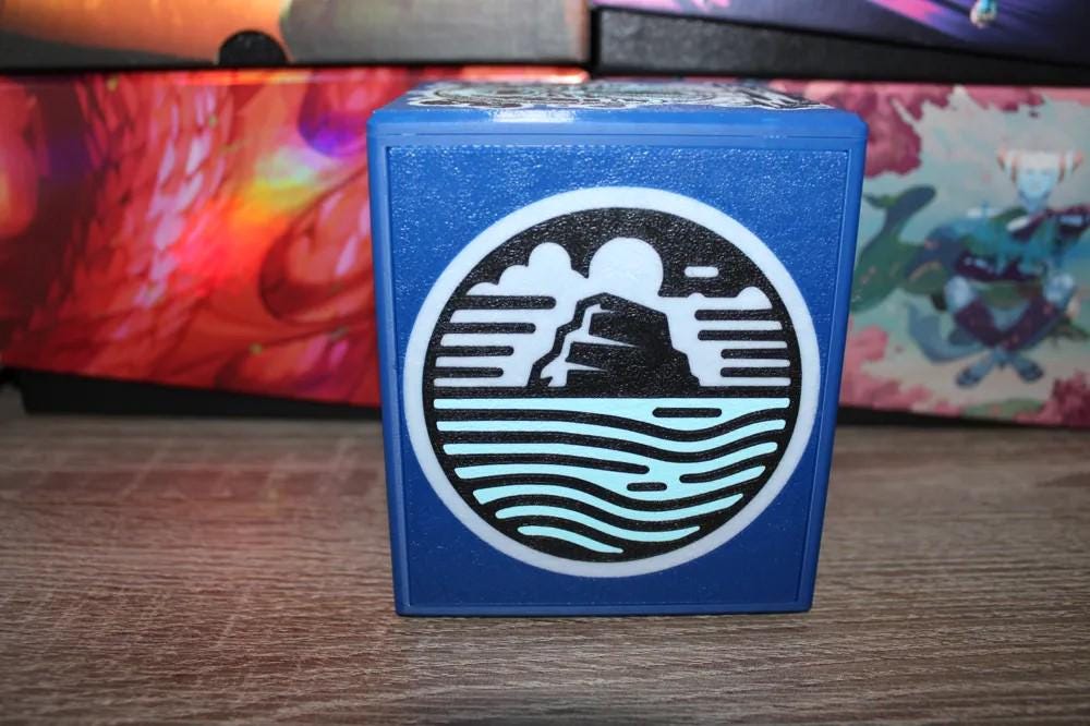 Jace Beleren MTG Commander Deck Box, Magnetic Card Case