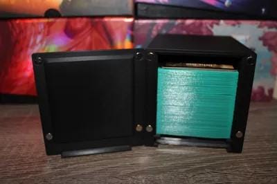 Satoru MTG Commander Deck Box, Magnetic Card Case