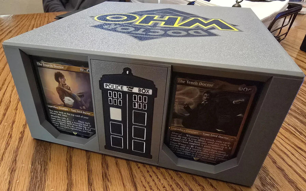 Dr. Who MTG Commander Deck Box: Collectible Card Case