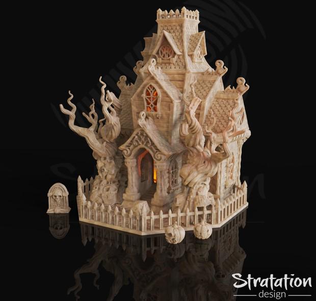 3D Printed Dice Tower for D&D and MTG