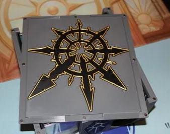 MTG EDH Commander Card Box, Magic the Gathering, Magic, Deck Case, Card Case 4 Player Party Box 40k Inspired Design