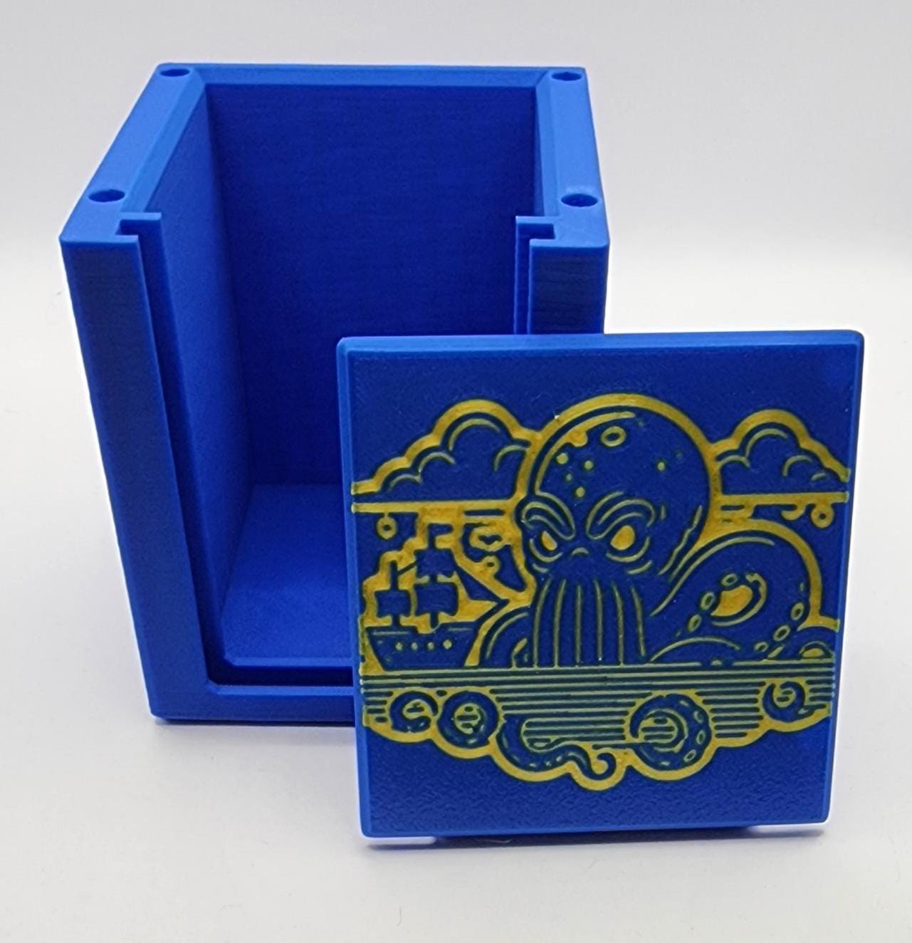3D Printed MTG Commander Deck Box with Magnetic Closure