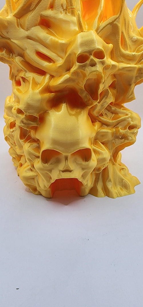 3D Printed Skull Dice Tower, RPG Board Games