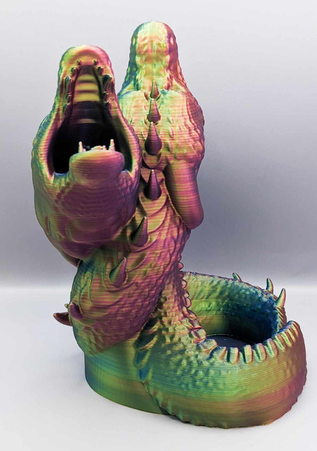 3D Printed Dueling Dragons Dice Tower, Tabletop Games