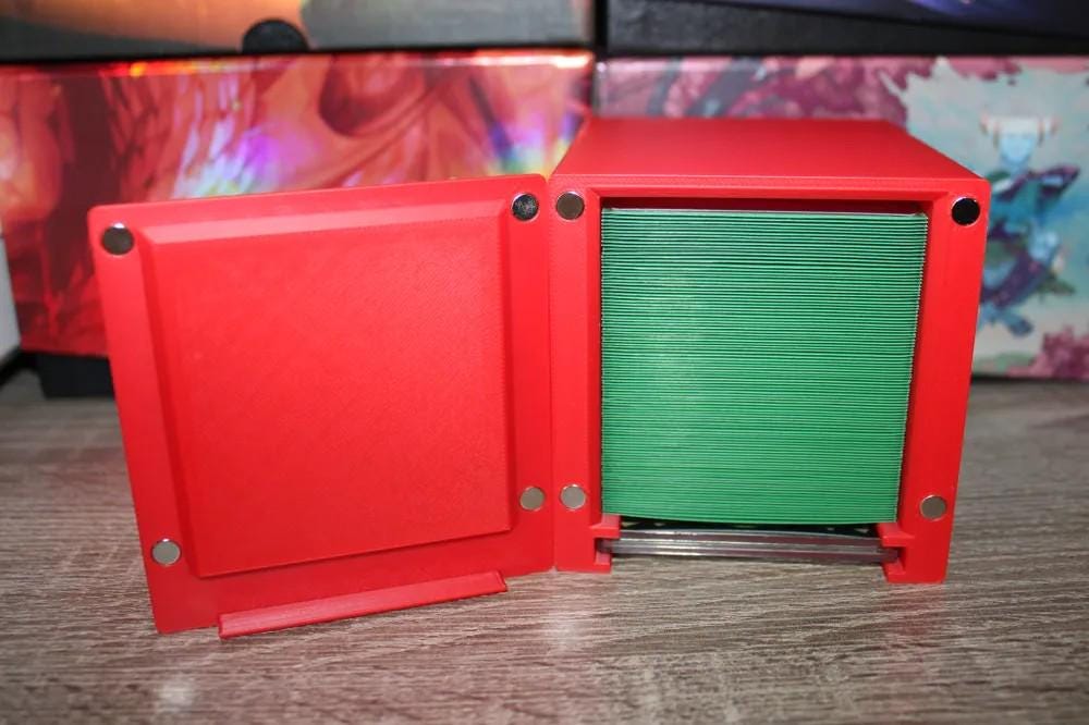 Judith MTG Commander Deck Box, Magnetic Card Case