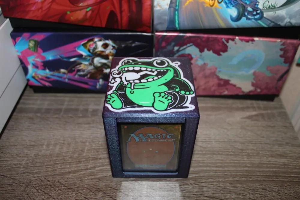 Gitrog MTG Commander Deck Box, 3D Printed Card Case