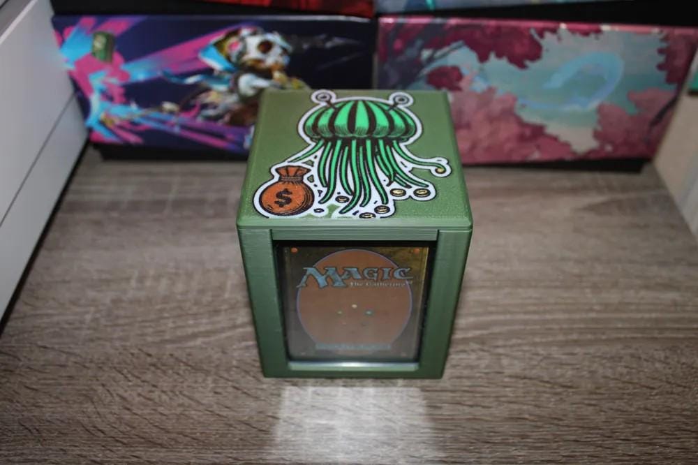 Gluntch MTG Card Deck Box, Magnetic Commander Case