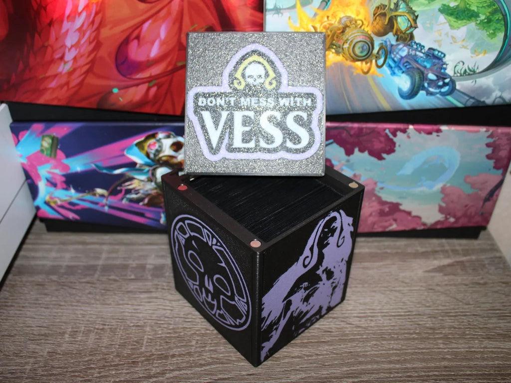 Liliana Vess MTG Commander Deck Box, Magic Card Case