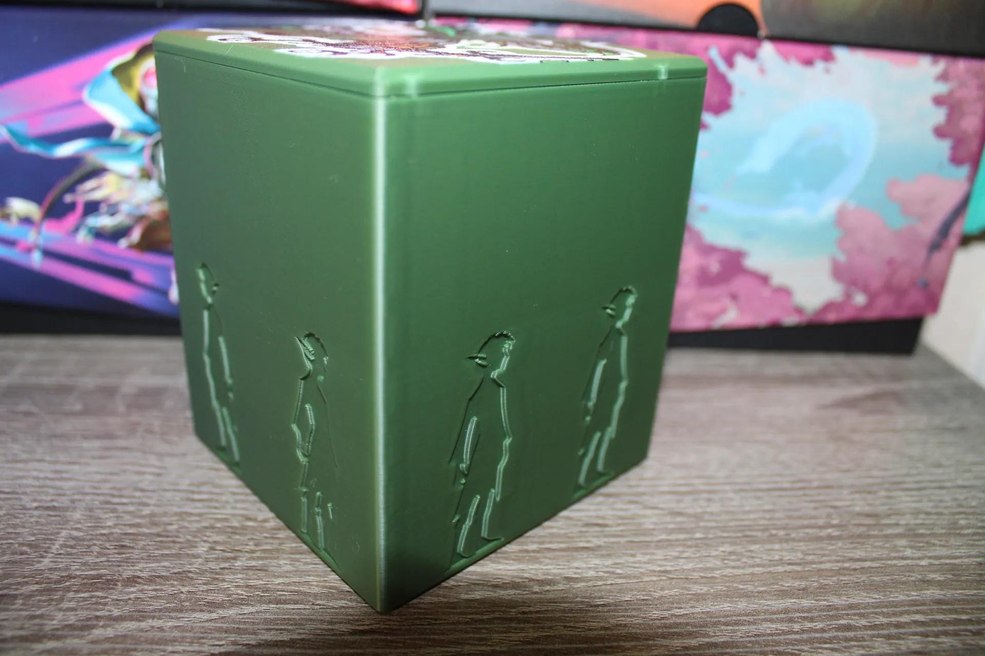 Rhys Theme MTG Commander Deck Box, 3D Printed Card Case