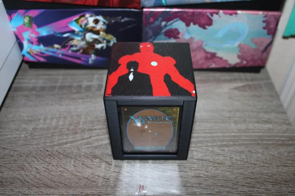 IronMan MTG Commander Deck Box, Magic Card Case