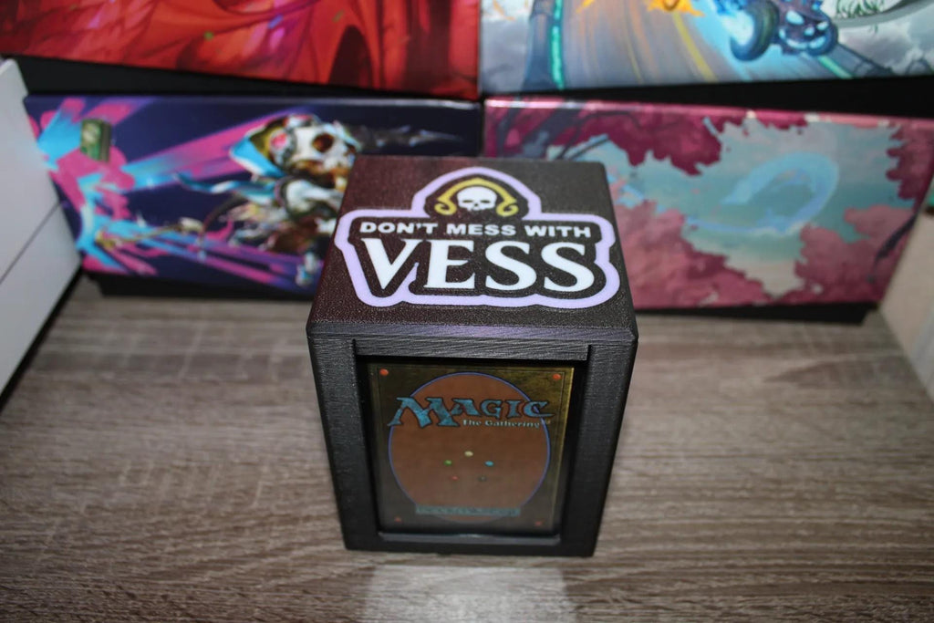 Liliana Vess MTG Commander Deck Box, Magic Card Case