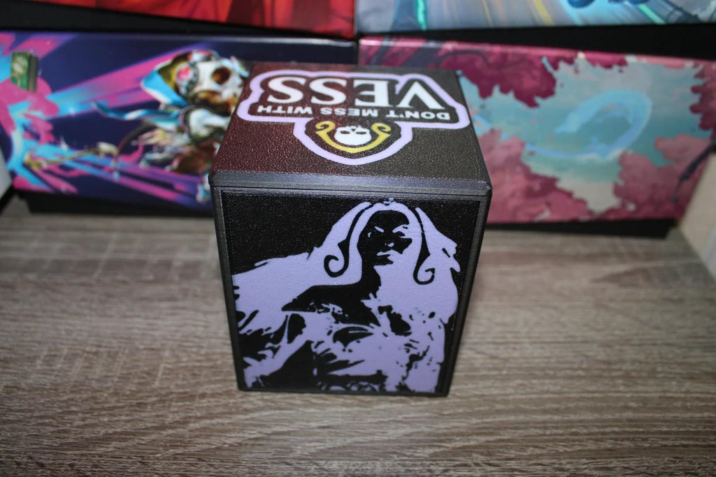 Liliana Vess MTG Commander Deck Box, Magic Card Case