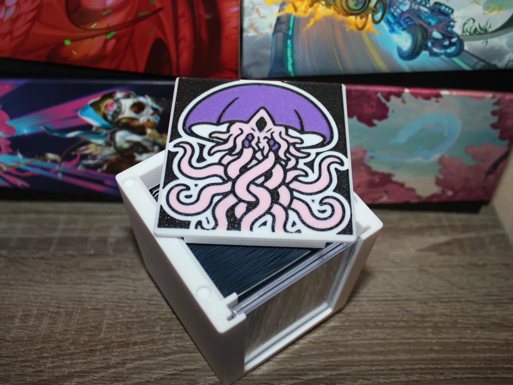 Chibi Emrakul MTG Card Deck Box, EDH Commander Case