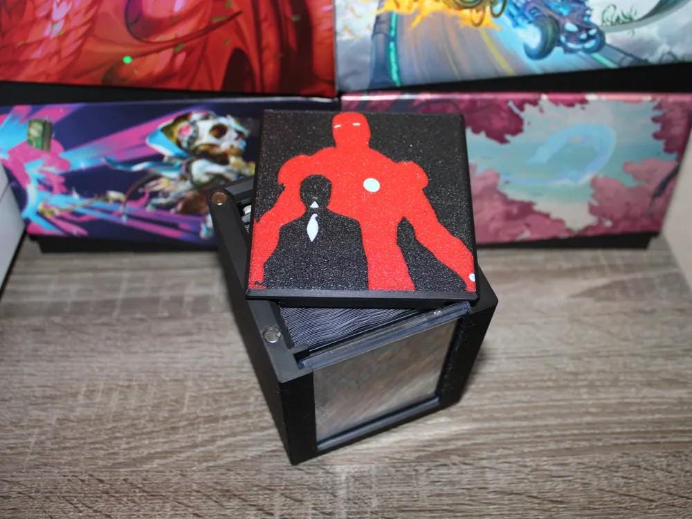 IronMan MTG Commander Deck Box, Magic Card Case