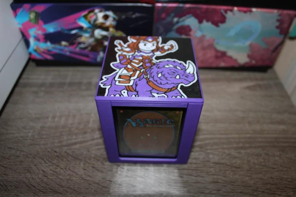 Felothar MTG Commander Deck Box, 3D Printed Card Case