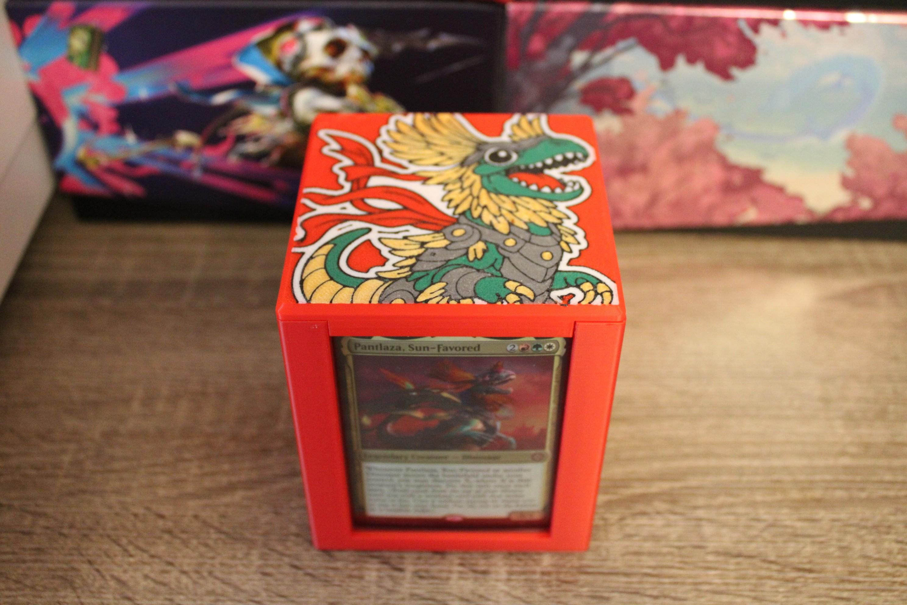 Pantlaza MTG Commander Deck Box, 3D Printed Card Case