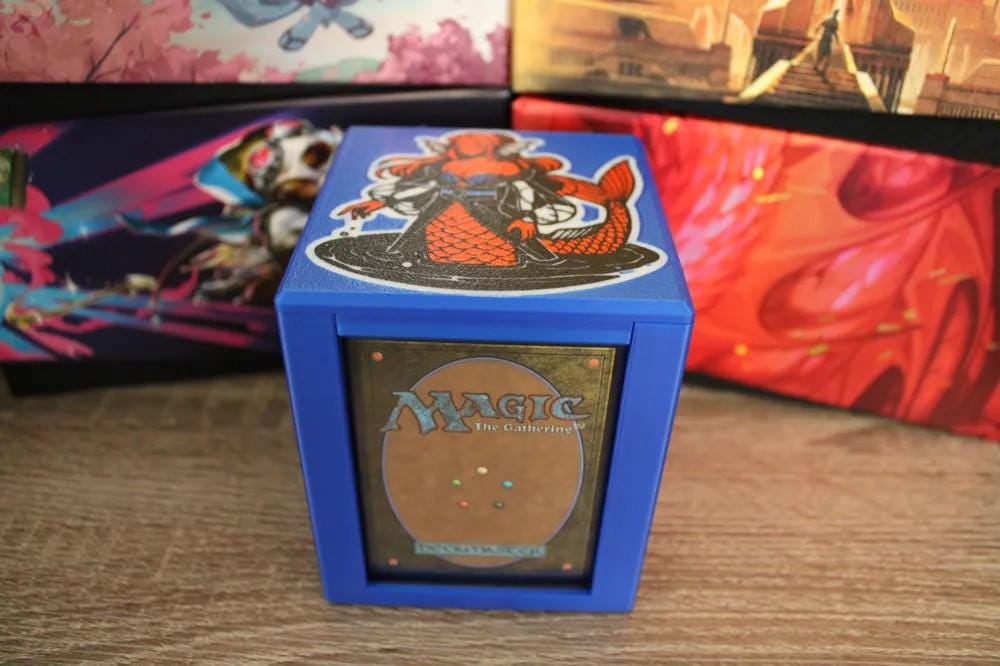 Neerdiv Theme, 3D Printed Commander Deck Box, Magic The Gathering
