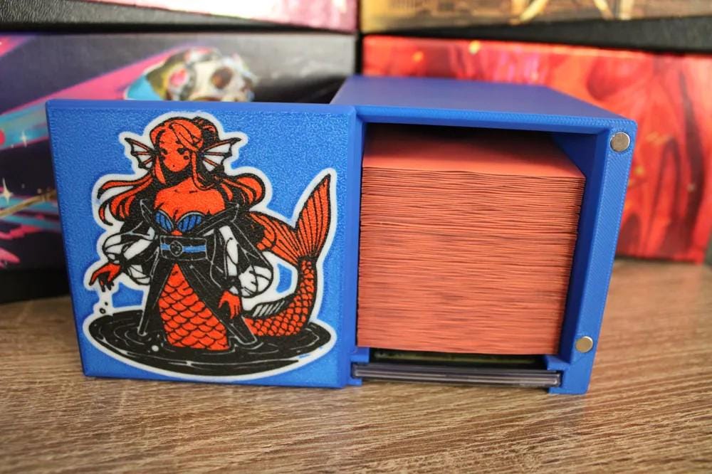 Neerdiv Theme, 3D Printed Commander Deck Box, Magic The Gathering