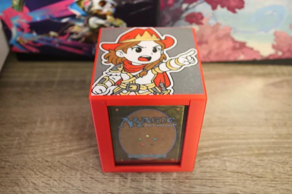 Nelly Borca MTG Commander Deck Box, 3D Printed Card Case