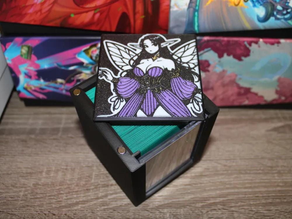 Alela Fairy MTG Card Box, EDH Commander Deck Case