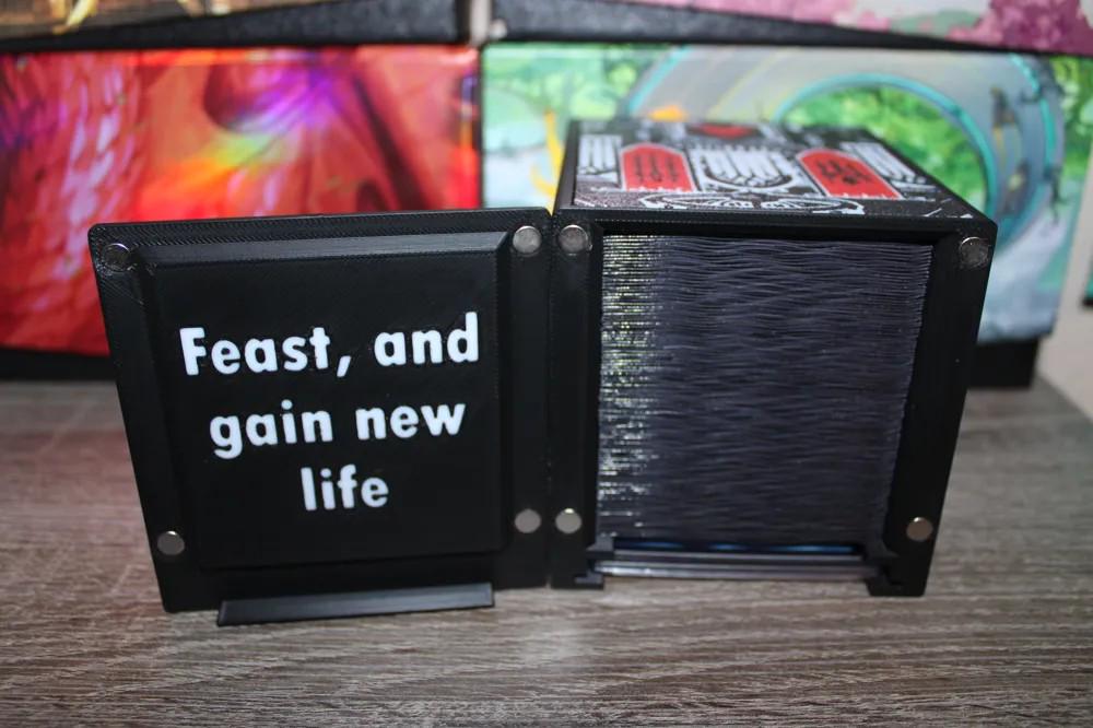 Olivia Theme MTG Commander Deck Box, Magnetic Card Case