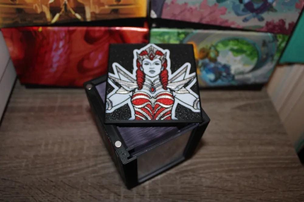 Olivia Theme MTG Commander Deck Box, Magnetic Card Case