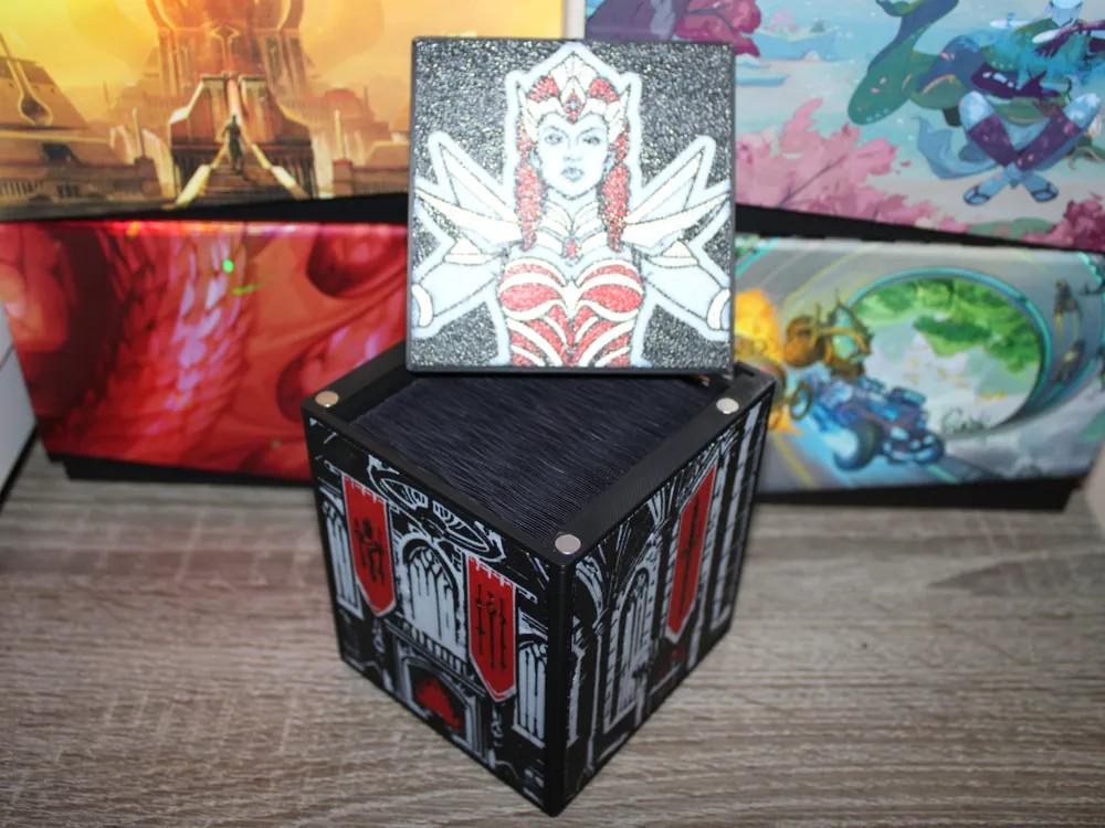 Olivia Theme MTG Commander Deck Box, Magnetic Card Case