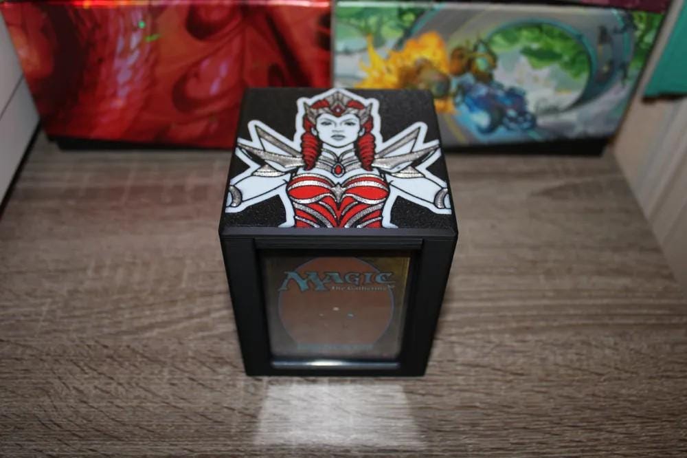 Olivia Theme MTG Commander Deck Box, Magnetic Card Case