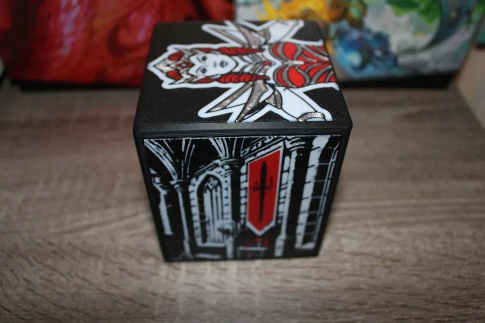Olivia Theme MTG Commander Deck Box, Magnetic Card Case