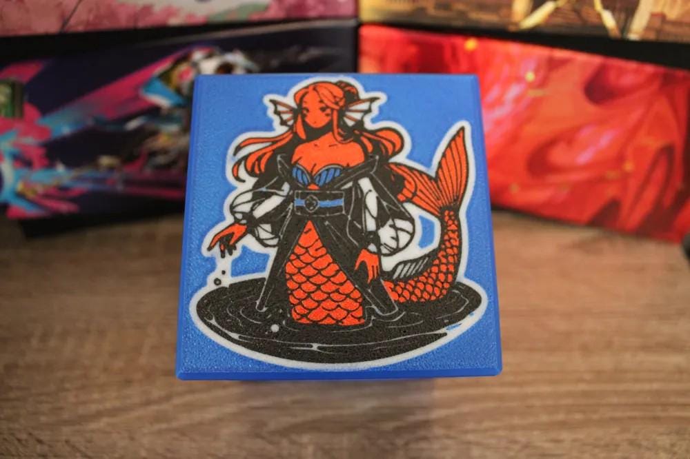 Neerdiv Theme, 3D Printed Commander Deck Box, Magic The Gathering