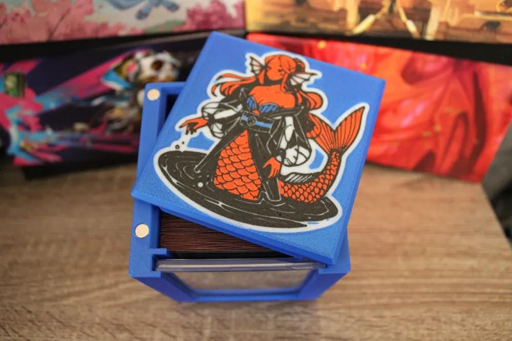 Neerdiv Theme, 3D Printed Commander Deck Box, Magic The Gathering