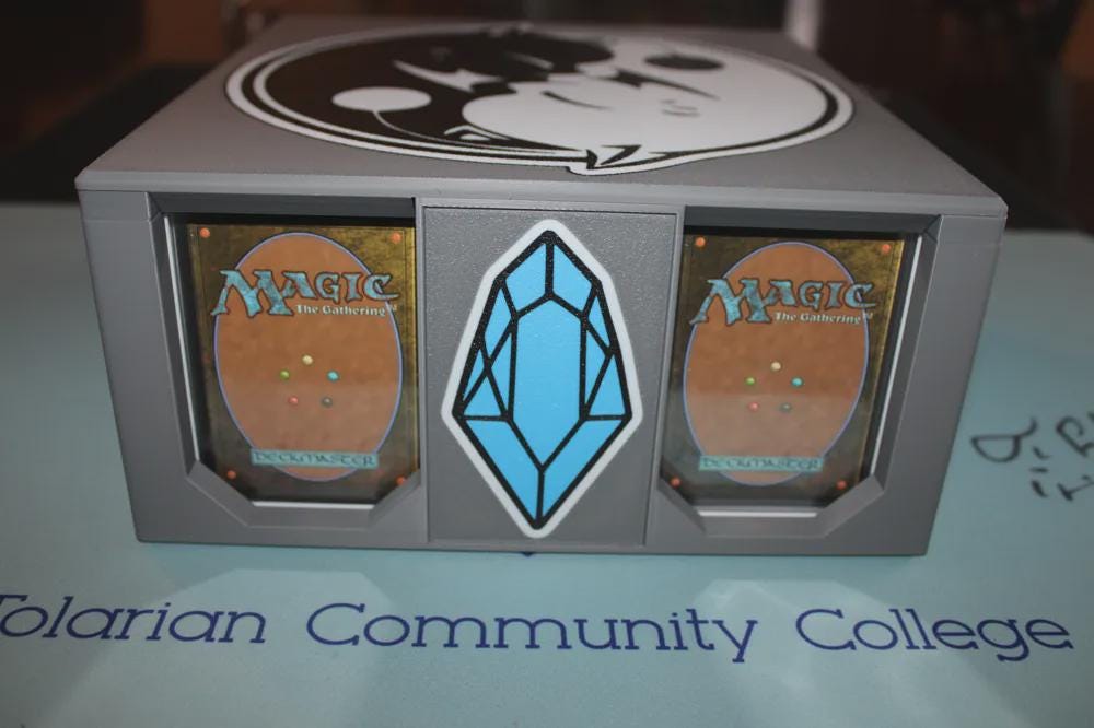 Final Fantasy Card Deck Box, MTG Commander Storage
