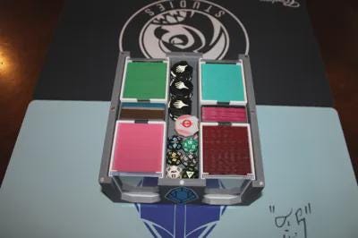 Final Fantasy Card Deck Box, MTG Commander Storage
