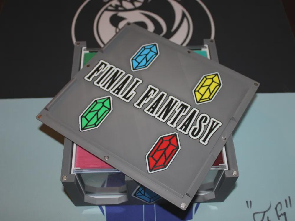 Final Fantasy Card Deck Box, MTG Commander Storage