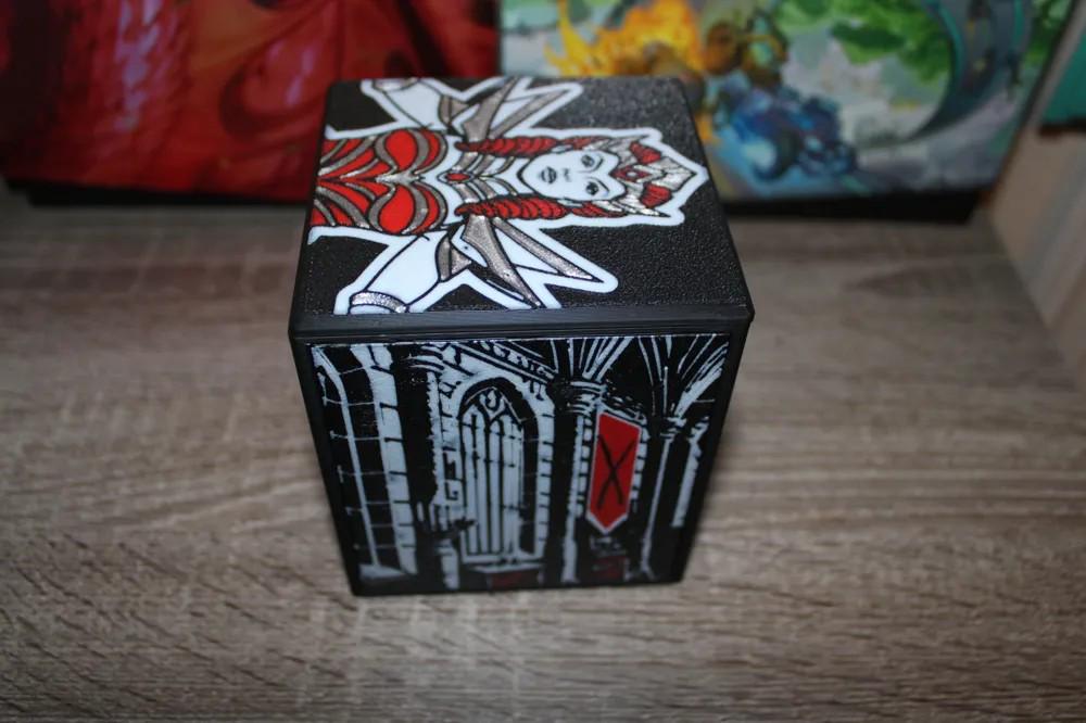 Olivia Theme MTG Commander Deck Box, Magnetic Card Case