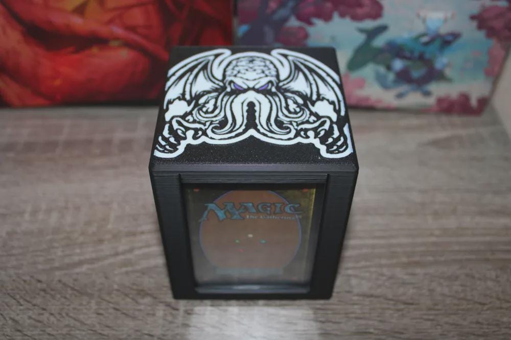 Cthulhu MTG Commander Deck Box, Card Case