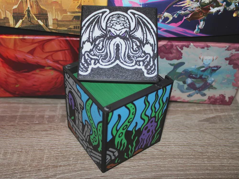 Cthulhu MTG Commander Deck Box, Card Case