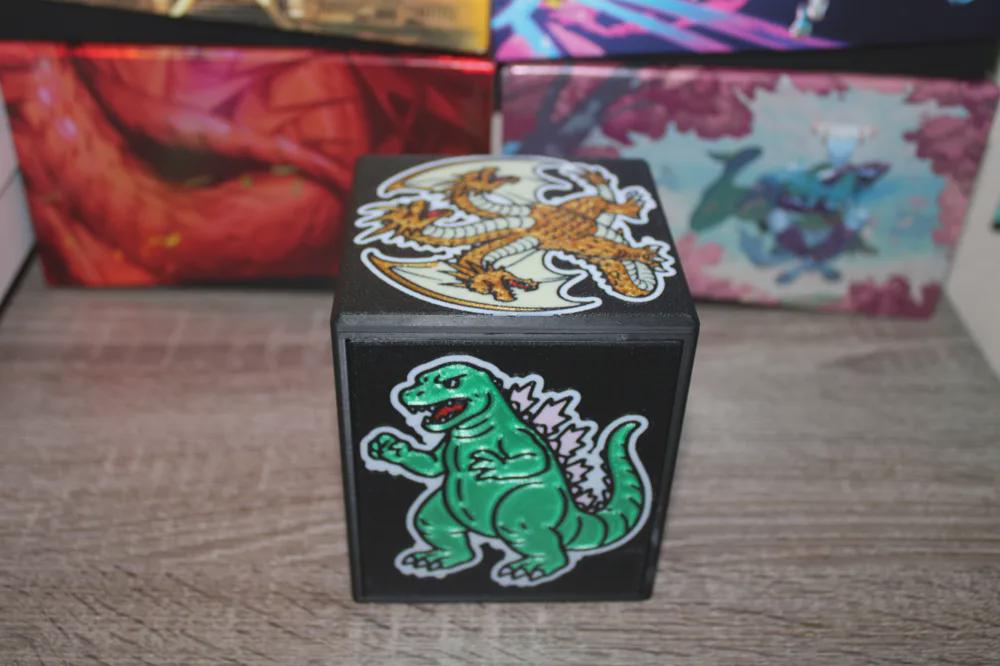 Ghyrson Starn MTG Commander Deck Box, Magnetic Closure, Card Case