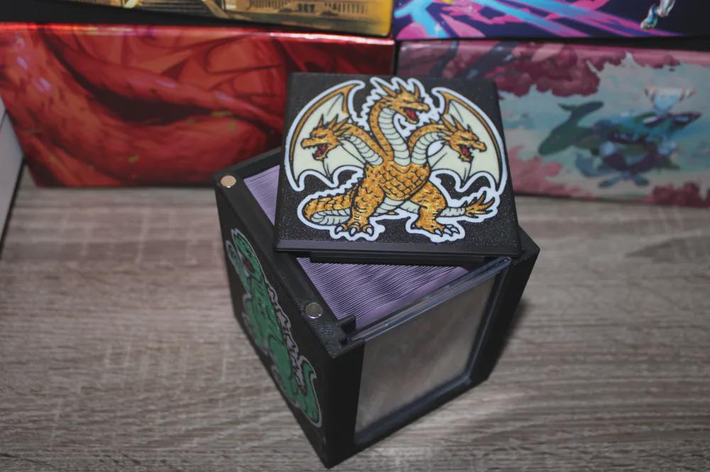 Ghyrson Starn MTG Commander Deck Box, Magnetic Closure, Card Case