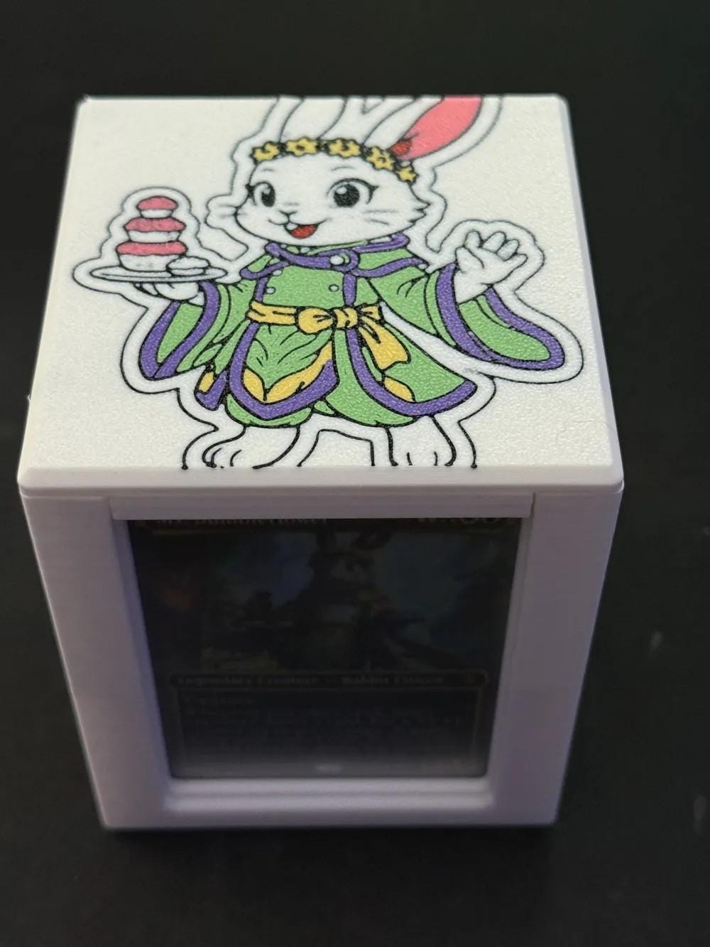 Bunny MTG Commander Deck Box, Card Case