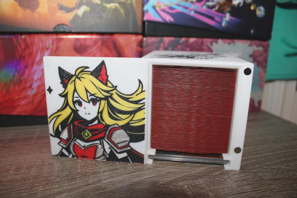 Balan Theme MTG Commander Deck Box, 3D Printed Card Case